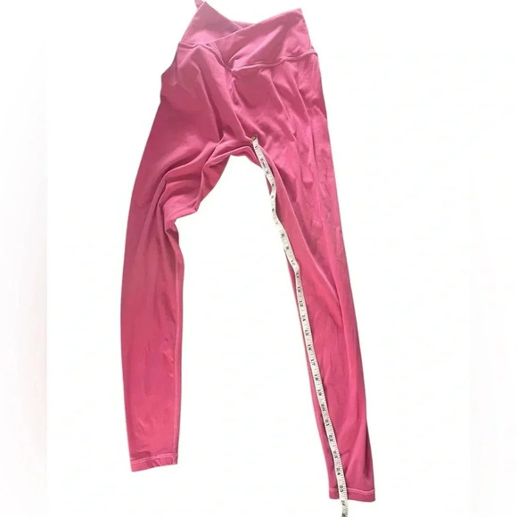 BuffBunny Crisscross Front Leggings Rose Pink Size Small - Picture 4 of 11